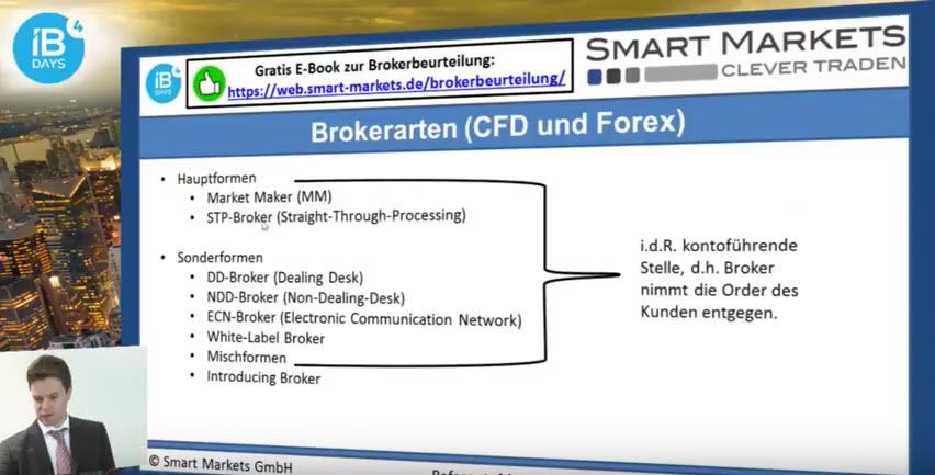 Ib Days Vortrag Die Wahrheit Uber Market Maker Und Stp Broker - 