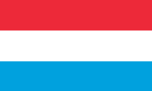 Flagge von Luxemburg